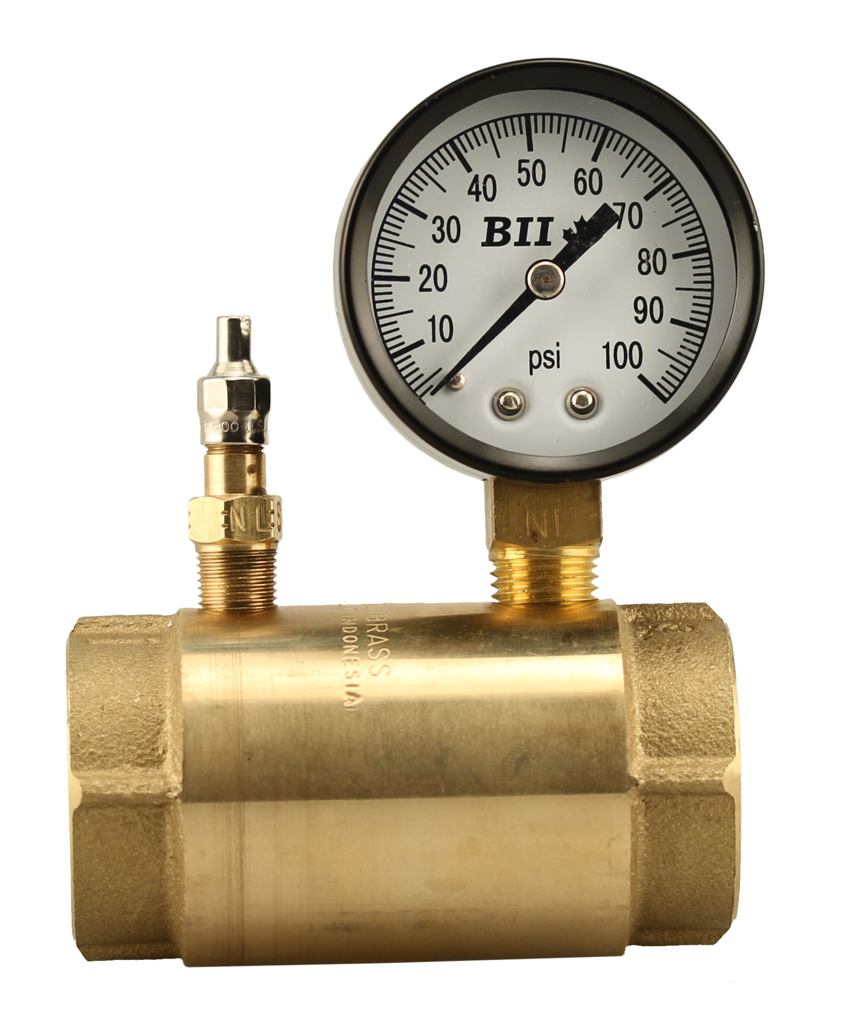 (1) 1/8" FPT (1) 1/4" FPT