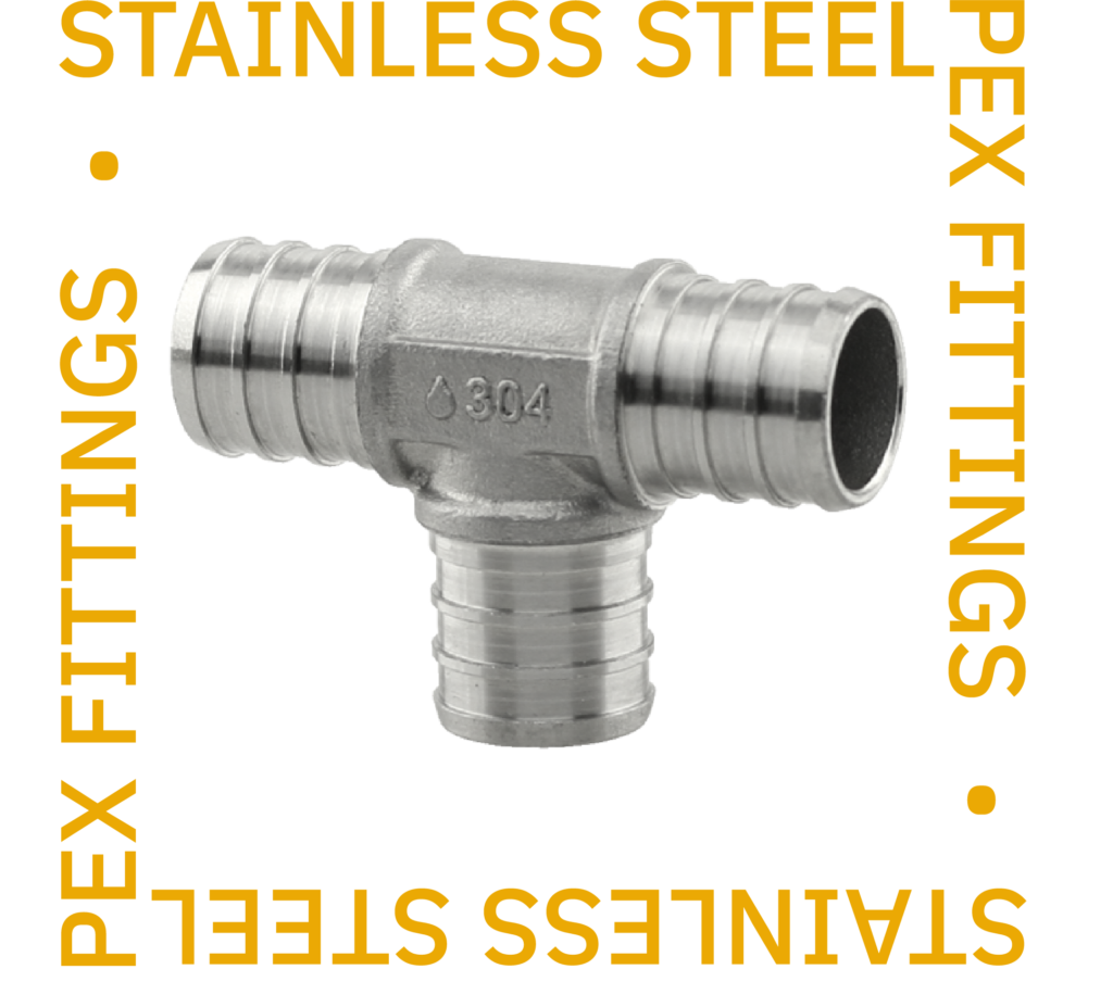 Stainless Steel PEX Accelerator Logo
