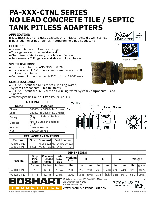 PA-XXX-CTNL SERIES