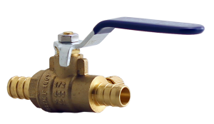 PEX Full Port with Drain No Lead