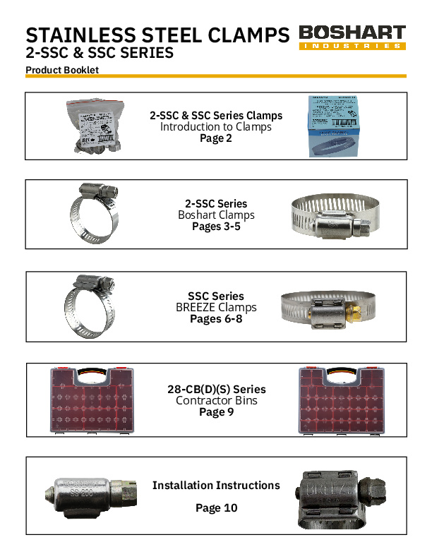 BOOKLET_STAINLESS PINCES EN ACIER 2-SÉRIES SSC &amp; SSC