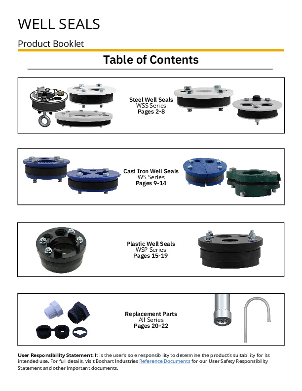 Well Seals - Booklet