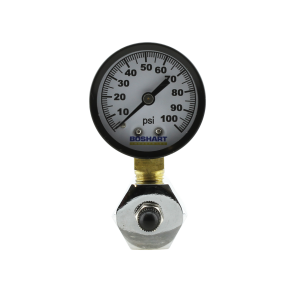 2" Gas Test with Chrome Plated Manifold