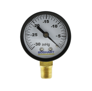 Black Steel Brass Dry Vacuum