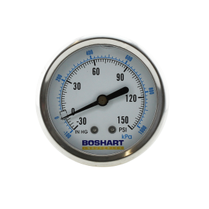 304 Stainless Steel Brass Liquid Vacuum/Pressure
