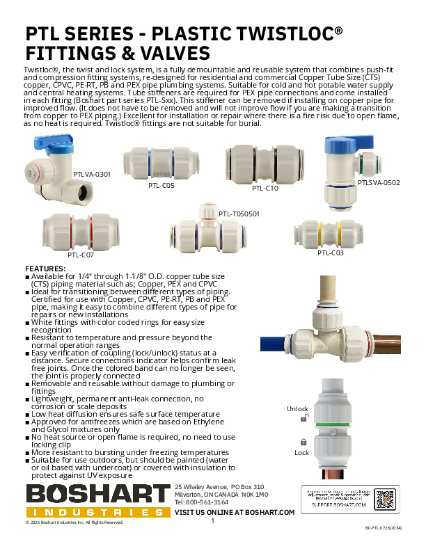 PTL Twistloc PTL - Plastic Twistloc